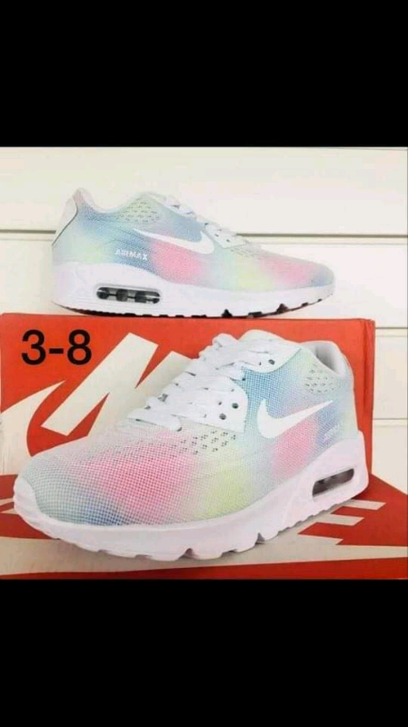 nike rainbow trainers womens